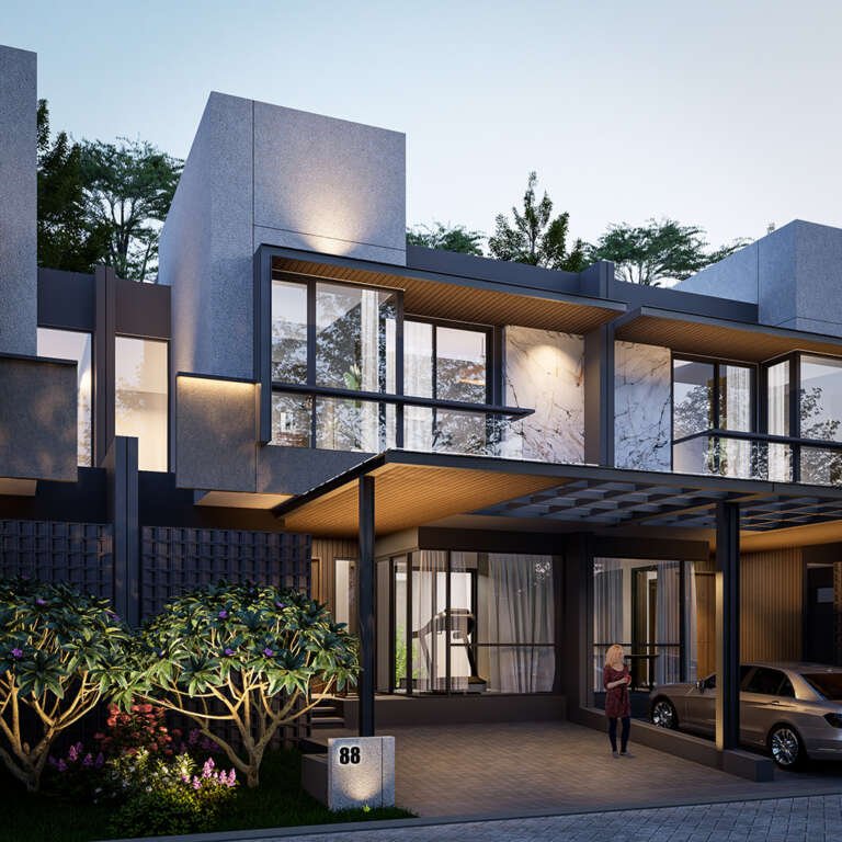 Perumahan Minimalis Tipe Aurora Grand Panca Residence